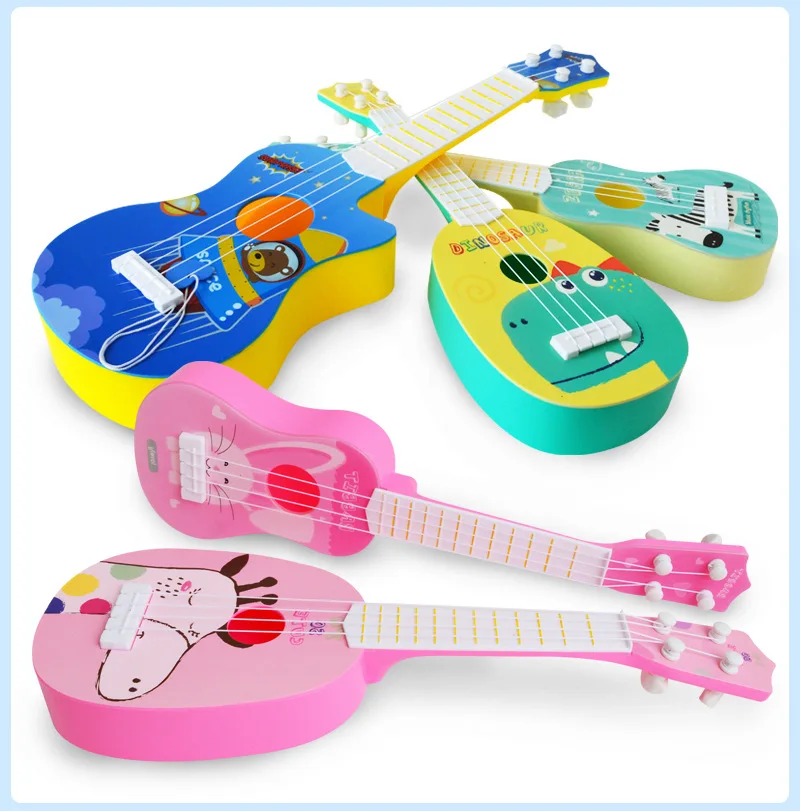 Nstrument Детские укулеле имитация гитары Детские музыкальные игрушки мини-гитара Детские Игрушки для раннего образования Музыкальные инструменты детские игрушки