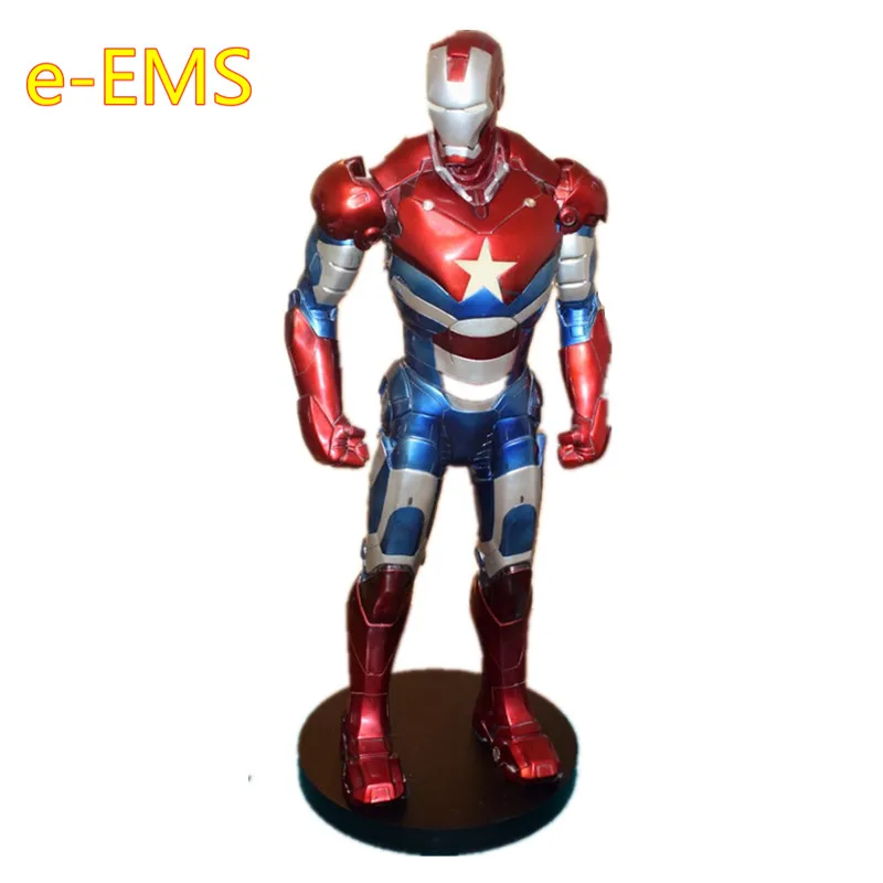 

Anime The Avengers Iron Patriot Full-Length Portrait Resin 1:2 Statue Action Figure Model Giocattolo G2533
