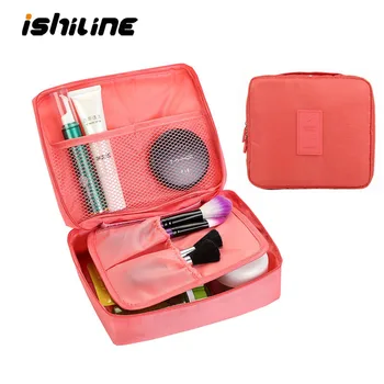 

Hanging Toiletry Kit Clear Travel Storage Bag Cosmetic Carry Toiletry Pockets For Women's Wash Bag Traveling Bathroom Makeup Bag