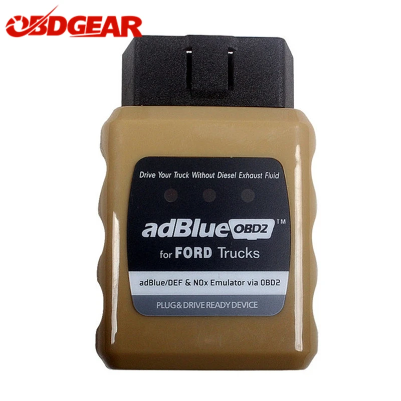 

New Arrival AdBlue OBD2 PLUG Emulator with NOx sensor adblue emulator For Ford Trucks Scanner Diesel Heavy Duty Truck Scan Tool