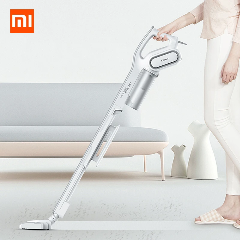 Xiaomi Deerma DX700 ручной пылесос 2 в 1 вертикальный Silent 15 кПа сильный всасыватель