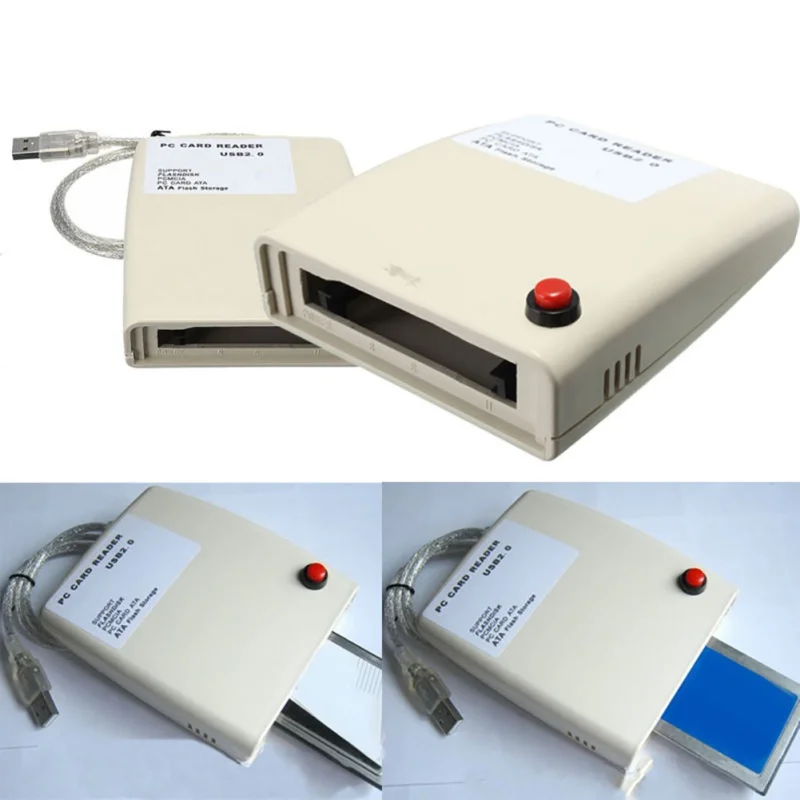 USB 2,0 до 68 Pin ATA PCMCIA флеш-память Card Reader адаптер конвертер DJA99