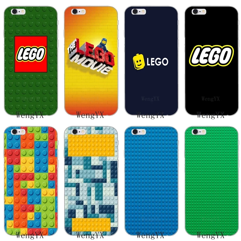 

luxury Lego Logo Soft case For Huawei Honor 4c 5c 5x 6x V10 Y5 Y6 Y7 II Mate 7 8 9 10 P8 P9 P10 Lite plus 2017
