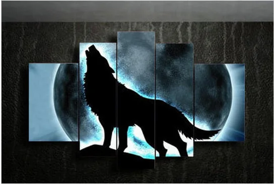 Wolf Wall Art online get cheap moon art paintings -aliexpress | alibaba group Wolf Wall Art online get cheap moon art paintings -aliexpress | alibaba group