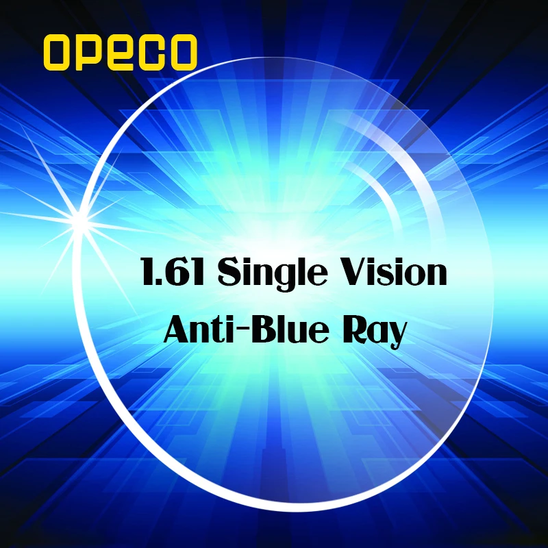 Single vision. Anti Blue. Opeco.