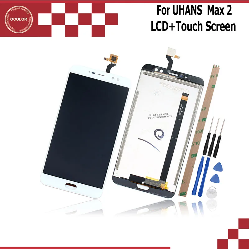Ocolor для UHANS Max 2 1920*1080 6 44 дюймов ЖК-дисплей и сенсорный экран мобильный телефон с