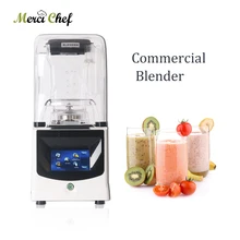 ITOP Commercial Blender 1.5L Mixer Multifunction Power Blender Juicer Smoothie Food Processor Grinder Reduce Noise Mixer itop commercial professional juicer ice crusher blender multifunctional kitchen appliance food mixer