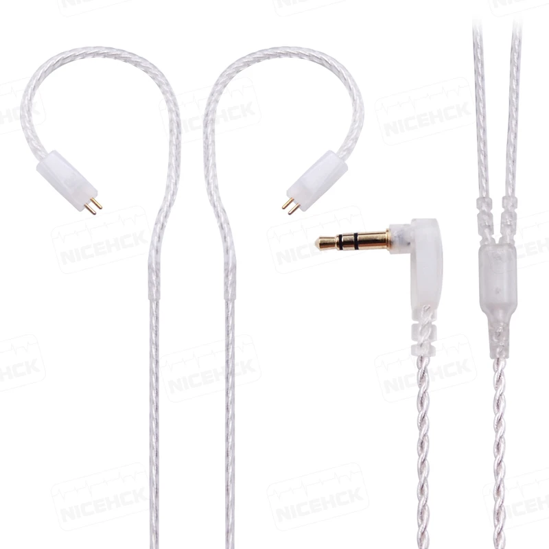 Новый KZ ZS6 ZS5 ZS3 специальный кабель 0 78 мм 2Pin обновлен покрытием серебра 2