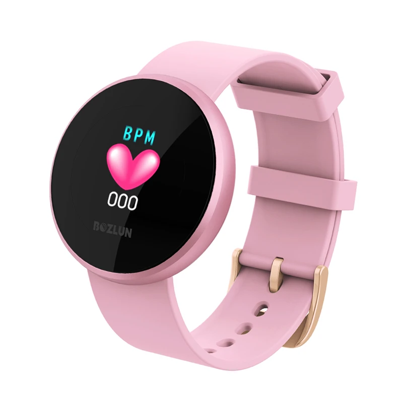 

Fashion Women Smart Digital Watch Female Period Reminder HeartRate Waterproof Watches Colories Step Beauty Wristwatch B36