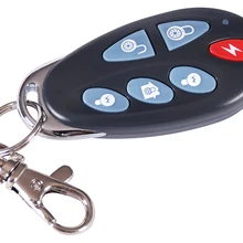 4 pçs/lote 433 mhz/868 mhz PB-403R controle remoto sem fio 6 teclas de função alarme remoto sem fio keyfob casa controlador de alarme