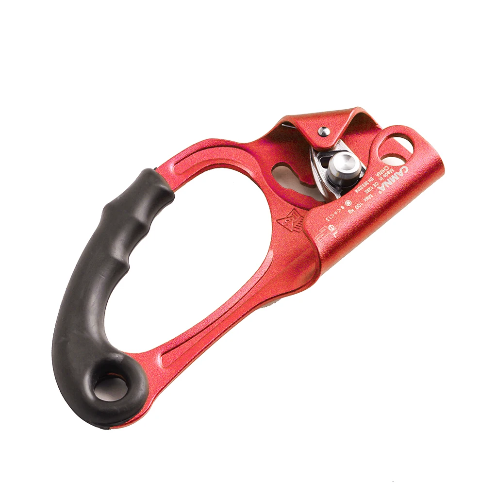 

100kg Premium Hand Grasp Rock Climbing Ascender Riser Device Mountaineer Handle for 8-13mm Rope Mountaineering Rock Climbing