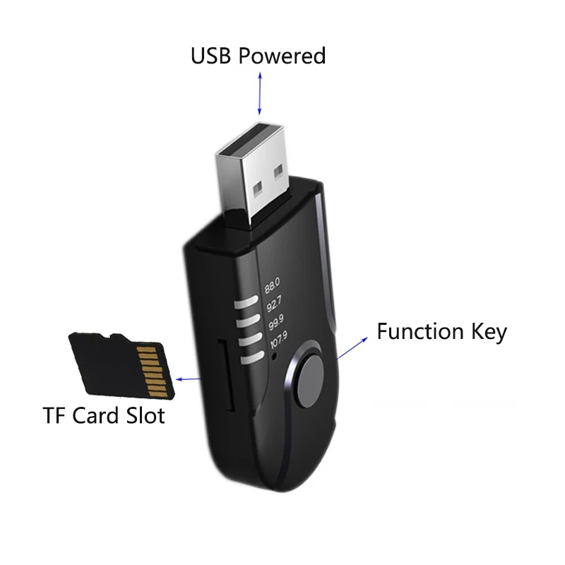 Bluetooth передатчик аудио USB Bluetooth приемник беспроводной адаптер 3,5 мм рецептор TF карта для автомобиля комплект аудио ТВ колонки