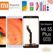 5," для Xiaomi mi 5s plus ЖК-дисплей с сенсорным экраном дигитайзер с рамкой для Xiaomi 5s Plus mi 5s+ подарки