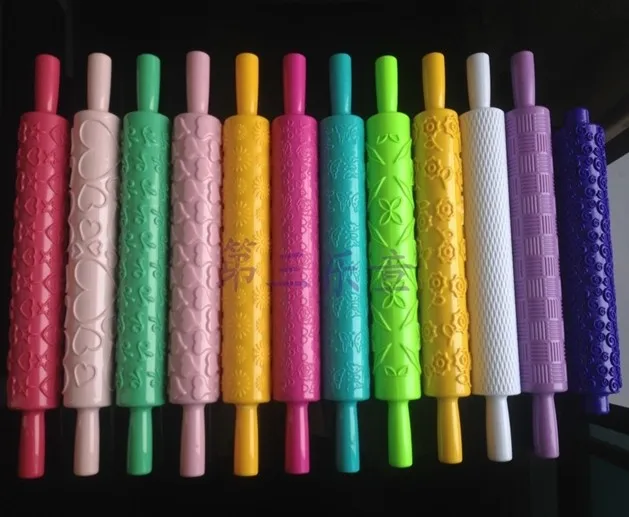 

Fondant rolling pin 12 styles to choose as a rolling pin / pressure surface stick / roll axis baking mould