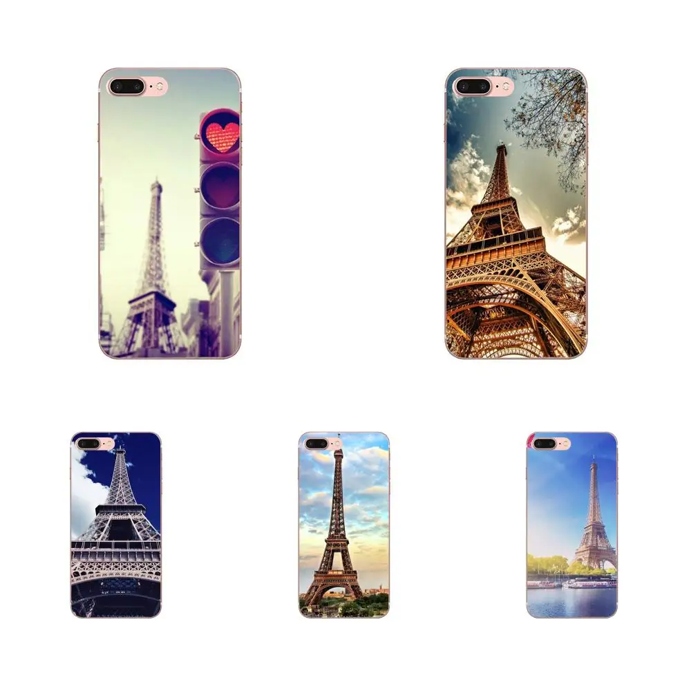 ТПУ для Samsung Galaxy Note 5 8 9 S3 S4 S5 S6 S7 S8 S9 S10 mini Edge Plus Lite Love Paris Эйфелева башня Горячая Мода
