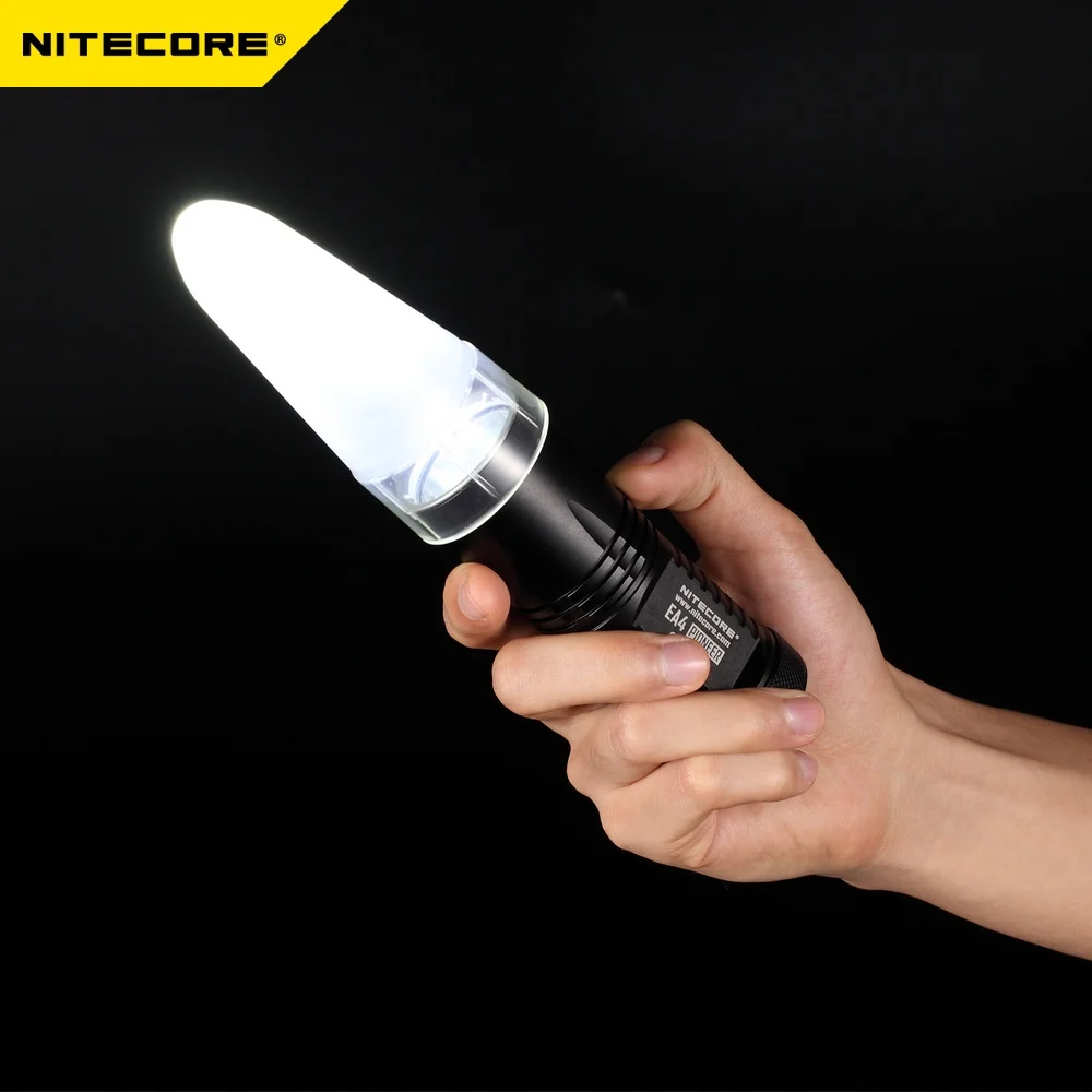 NITECORE NDF40 рассеиватель подходит для фонарика с головкой 40 мм фонарик для путешествий EA4 EA41 MH27 MH25GT CR6 CU6