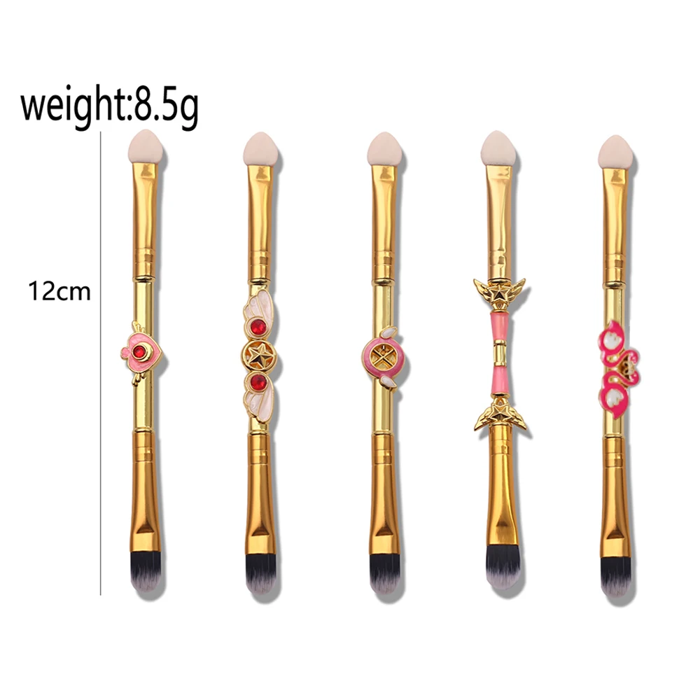 5pcs/Set Magic Wand Professional Eyeshadow Applicator Sponge Brushes
