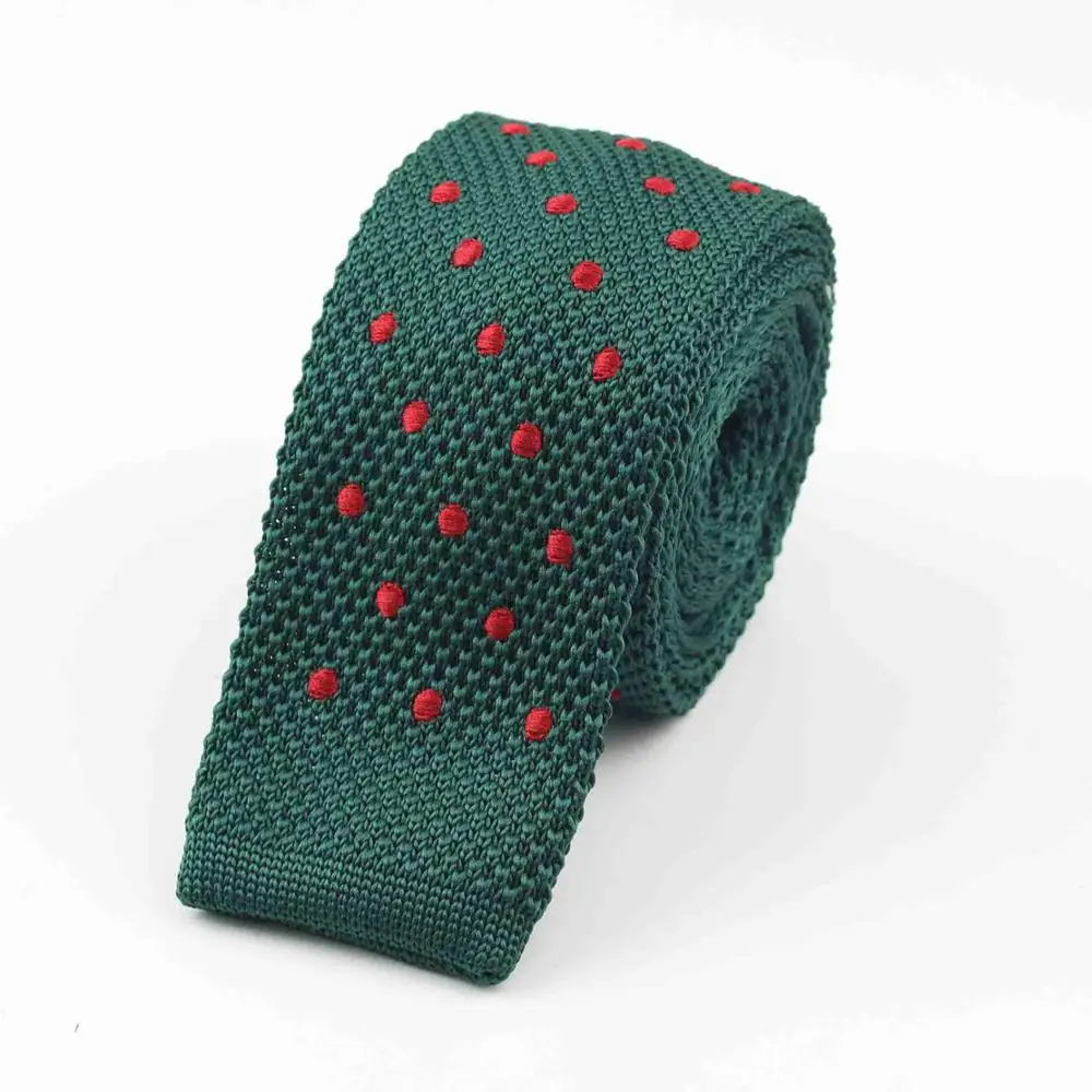 Мужские вязаные вышитые вязаные полосатые Узкие галстуки с якорем для отдыха узкие галстуки с узким горлом тканые дизайнерские Галстуки - Цвет: 24