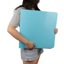 Креативный квадратный органайзер для бумаг Сумка для документов Мульти Карманы ПВХ сумка буклет картины дисплей книга