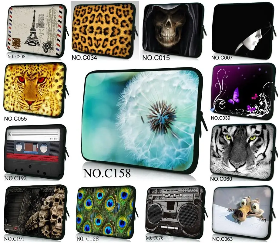 1" дюймовый Нетбуки Laptop Sleeve сумка из неопрена Обложка для Dell Alienware M14x/Dell Inspiron 14R, HP IBM