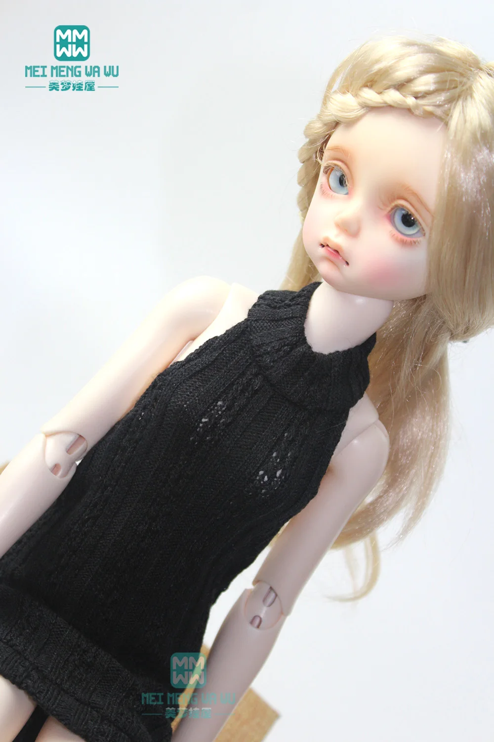 Одежда для кукол размер 1/4 43 см BJD модный сексуальный свитер с лямкой на шее|Куклы|