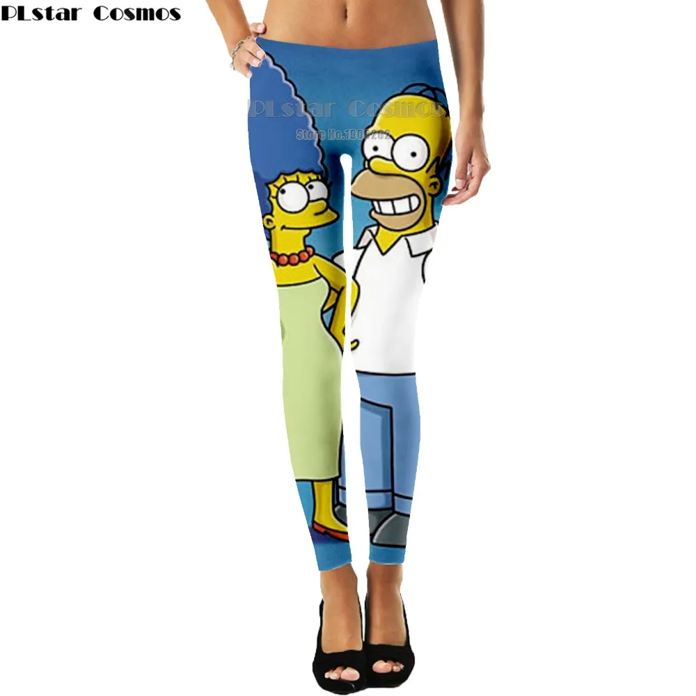 PLstar Cosmos Cartoon style cute classic cartoon character Fashion Leggings Popular Brand 3D Full Print Women Plus size S-3XL PLstar Cosmos Cartoon style cute classic cartoon character Fashion Leggings Popular Brand 3D Full Print Women Plus size S-3XL
