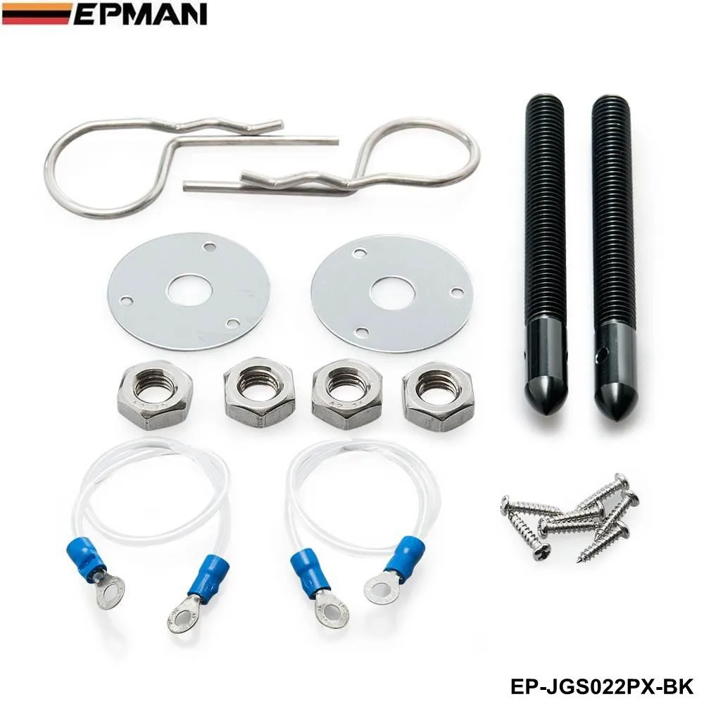 EPMAN Универсальный гоночный спортивный заколка для волос стиль капюшон Шпилька Набор с шнурком EP-JGS-AF