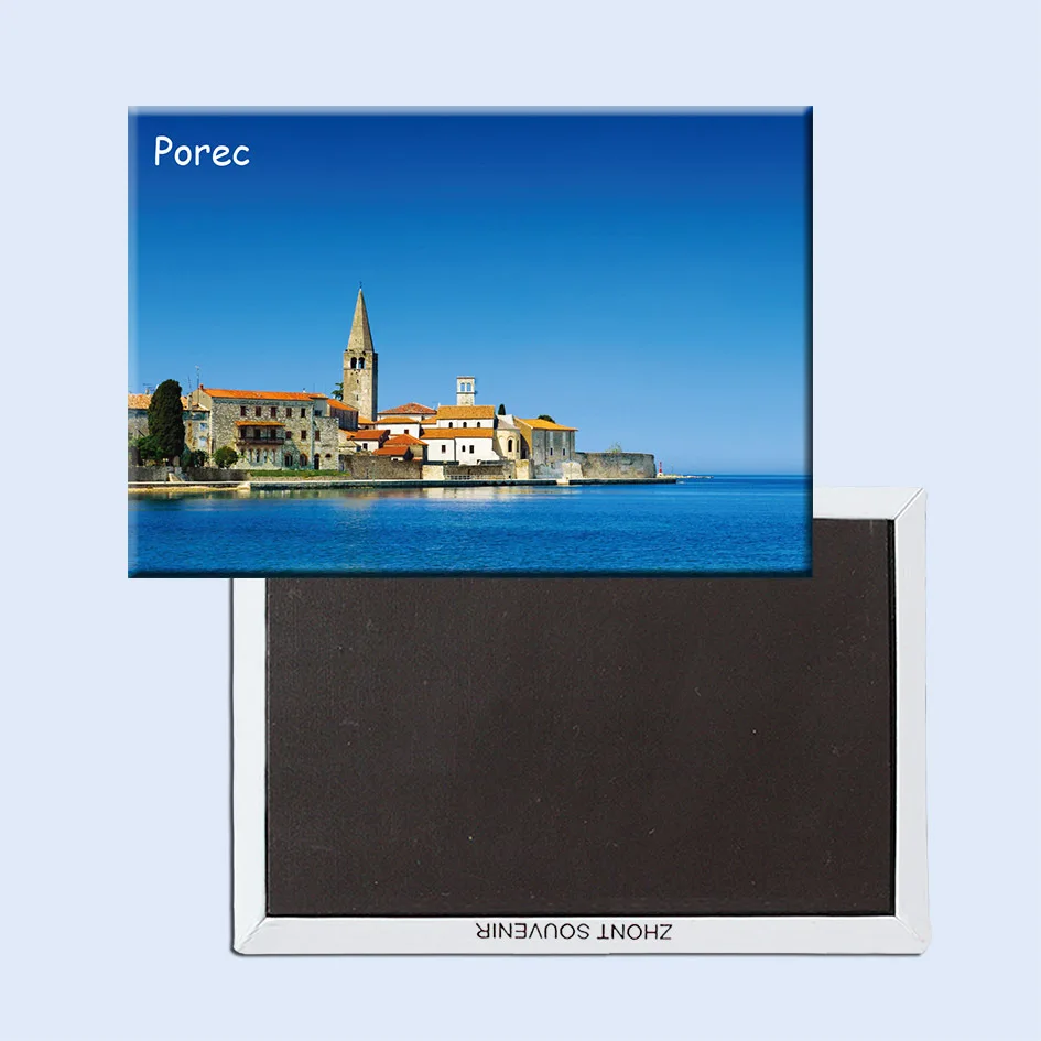 

Porec-Croatia Travel Rigid Fridge Magnets 20824