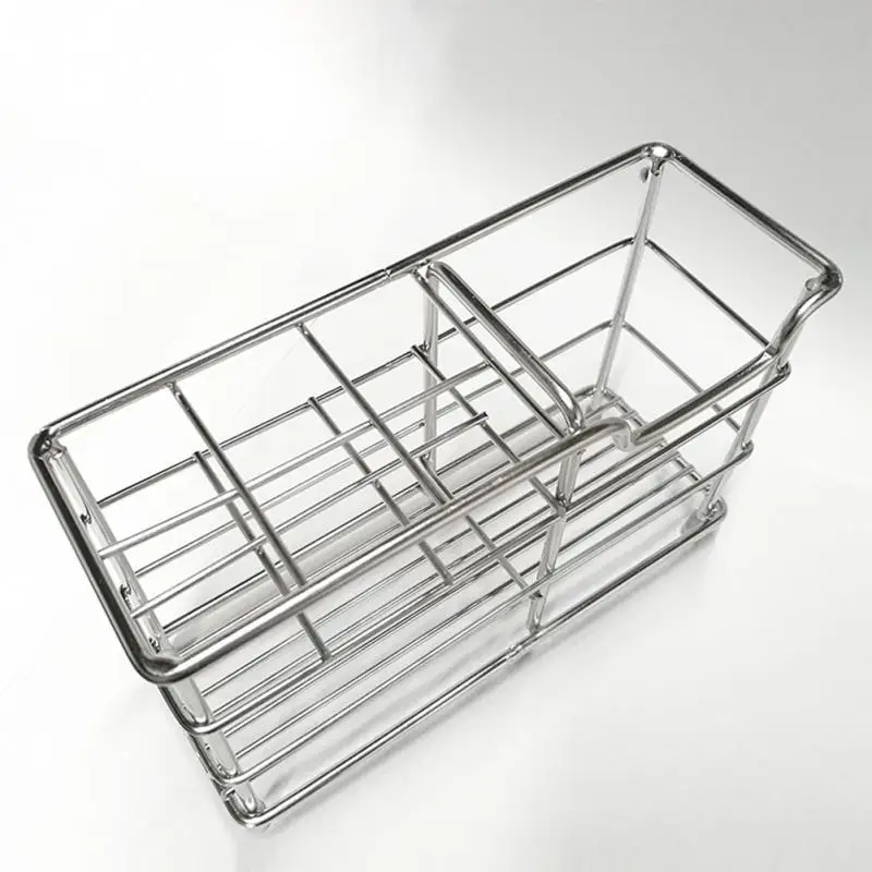 

Stainless Steel Toothbrush Holder Toothpaste Razor Stand Bathroom Organizer storage Rack Holder For Bathroom