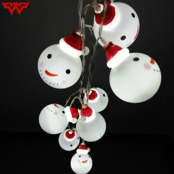

Christmas Snowman string 1.5M 3M 4.5M battery led string light Snowman Children's room for Christmas tree,Party,Patio