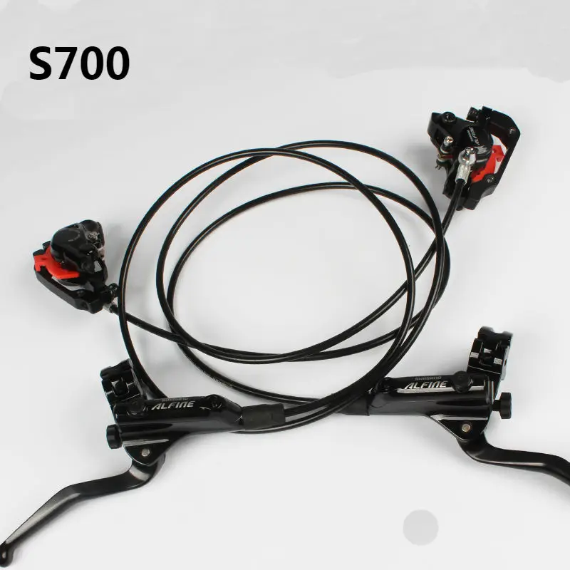 

new ALFINE S700 Brake set Ice Tech front and rear for mtb bike parts 750/1400 bicycle brake Mountain bike brakes parts