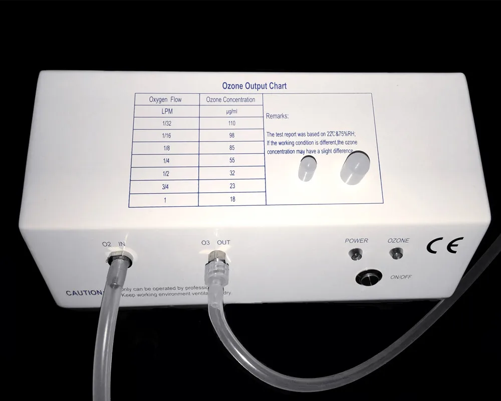 CE,EMC,ROHS approved TITANIUM electrode ozone therapy generator, medical ozone generator concentration up to 110ug/ml - Famidy.com