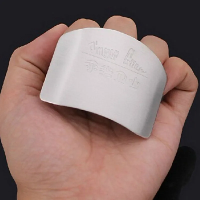 Creative-Kitchen-Gadgets-Security-Stainless-Steel-Vegetable-Protect-Protection-Anti-cut-Finger-Protector-Hand-Guard-AKC5006 (2)