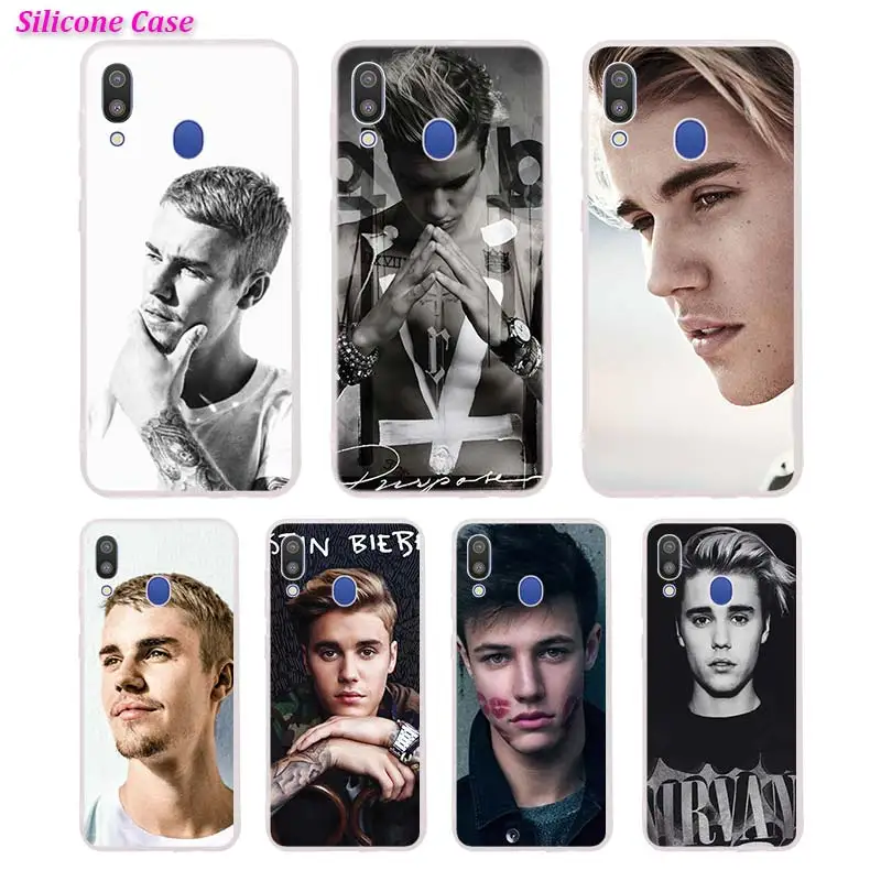 Silicone Phone Case JUSTIN BIEBER SINGER Printing for Samsung Galaxy A70 A50 A40 A30 Phone bag Cover