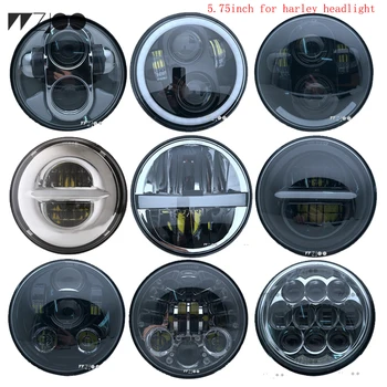

WZJOO 5.75 Inch LED Round Motorcycle Headlight for Wide Glide XL1200X FXDX Seventy Two Headlight LED 5 3/4" Headlamp