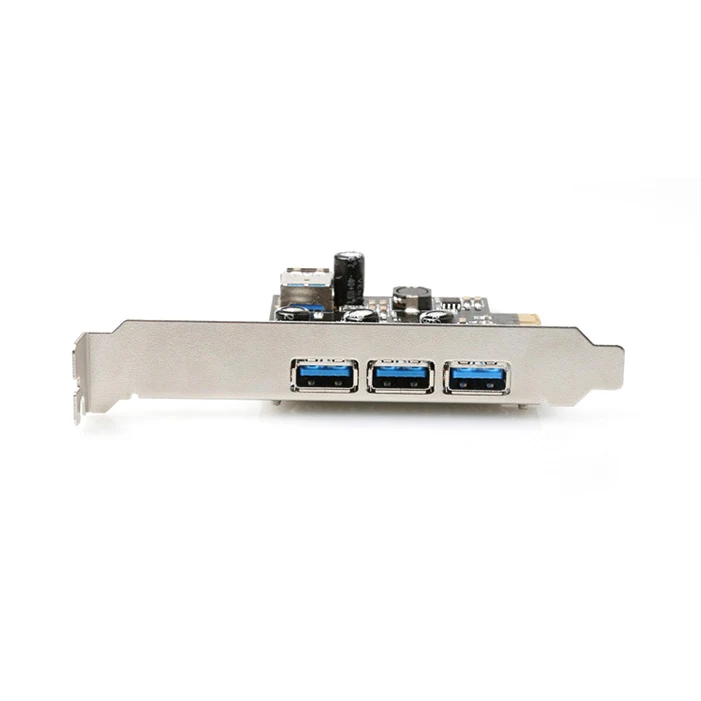 3 + 1 порта USB3.0 плата расширения для PCI Express X1 до внешних внутренний PCIe Riser card