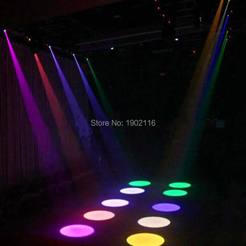 LED 무대 스포트라이트 미러 볼 조명, 원격 RGBW 빔 핀 스포트라이트, 웨딩 파티 클럽 DJ 디스코, 10W