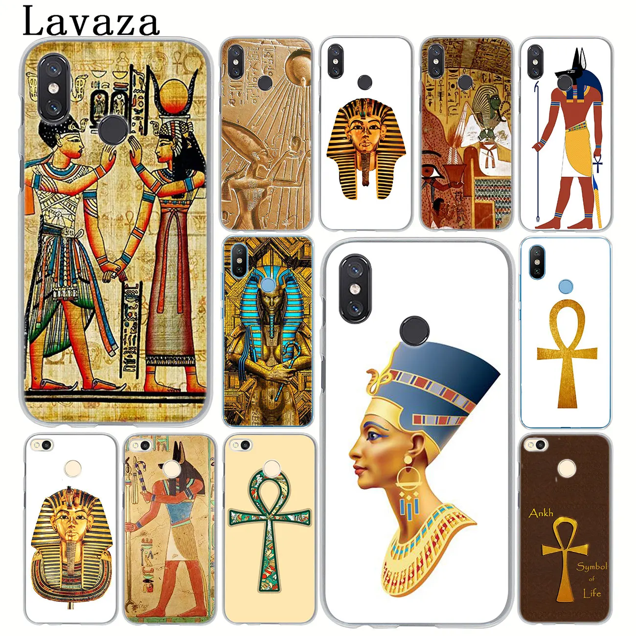 Чехол для телефона Lavaza Egypt Nefertiti Anubis Ankh faaron Xiaomi MI 10 9 9T CC9 CC9E A3 Pro 8 SE A2 Lite A1 pocophone f1 6