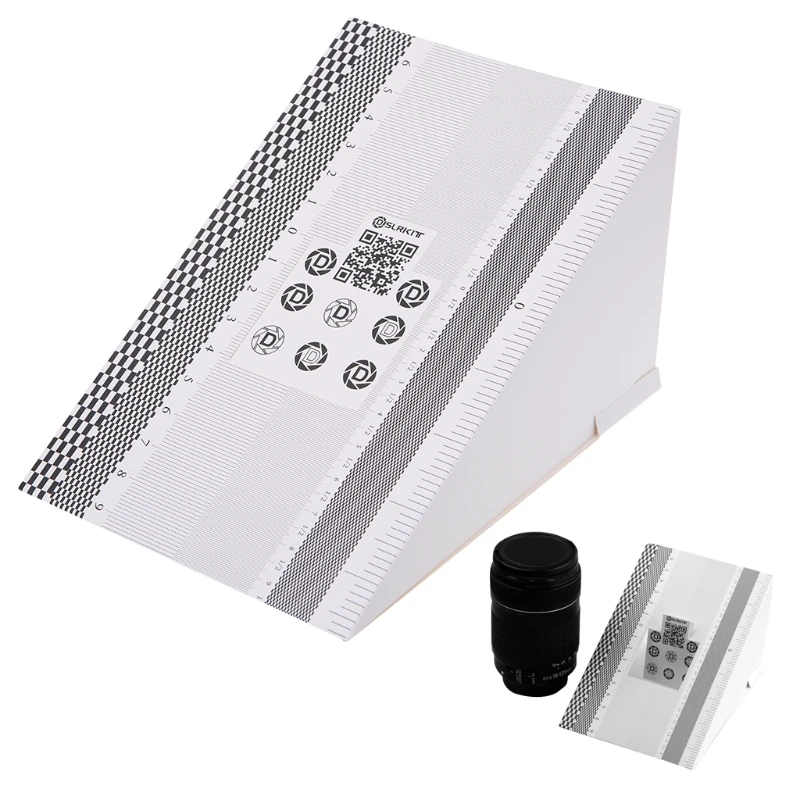 ootdty camera lens focus calibration card af micro micro adjustment chart