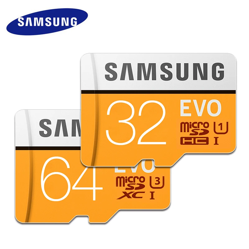 SAMSUNG класс EVO+ 64 Гб карта памяти 64 Гб Micro SD карта 64 Гб SDXC класс 10 C10 UHS TF карта транс флэш Microsd 64 Гб