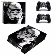 Star Wars de Vinilo Etiqueta Piel para Sony PS4 Pro Consola y 2 Controladores de Cubrir Calcomanía Accesorios Del Juego