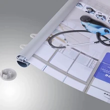 70 см круглая алюминиевая супермаркет живопись портрет баннер плакат клип рельсы держатель сайт клип полосу вешалка кадров