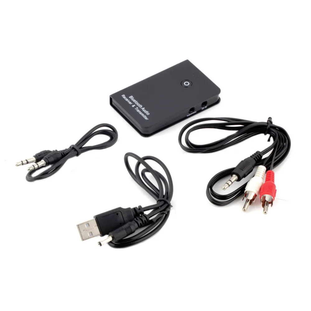 Bluetooth Transmitter & Receiver Wireless A2DP Audio Adapter 3.5mm 2 in 1 Portable Audio Player Wireless Adapter Aux audio-player : image Bluetooth Transmitter & Receiver Wireless A2DP Audio Adapter 3.5mm 2 in 1 Portable Audio Player Wireless Adapter Aux audio-player