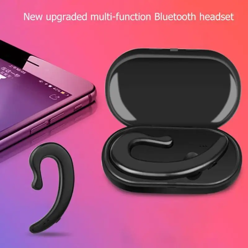 Костная проводимость Bluetooth наушники Наушники с шумоподавлением