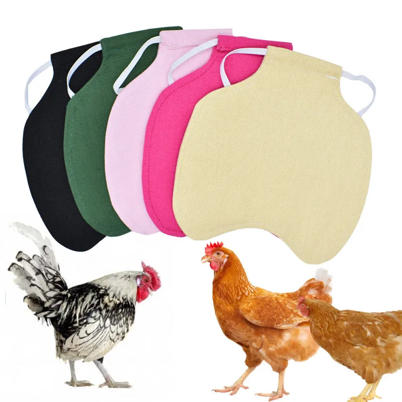 Adjustable font b Pet b font Clothes Hen Apron Poultry Hen Saddle Apron Feather Protection Holder