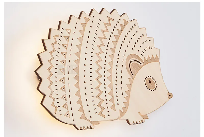 Hedgehog Wall Lamp 18
