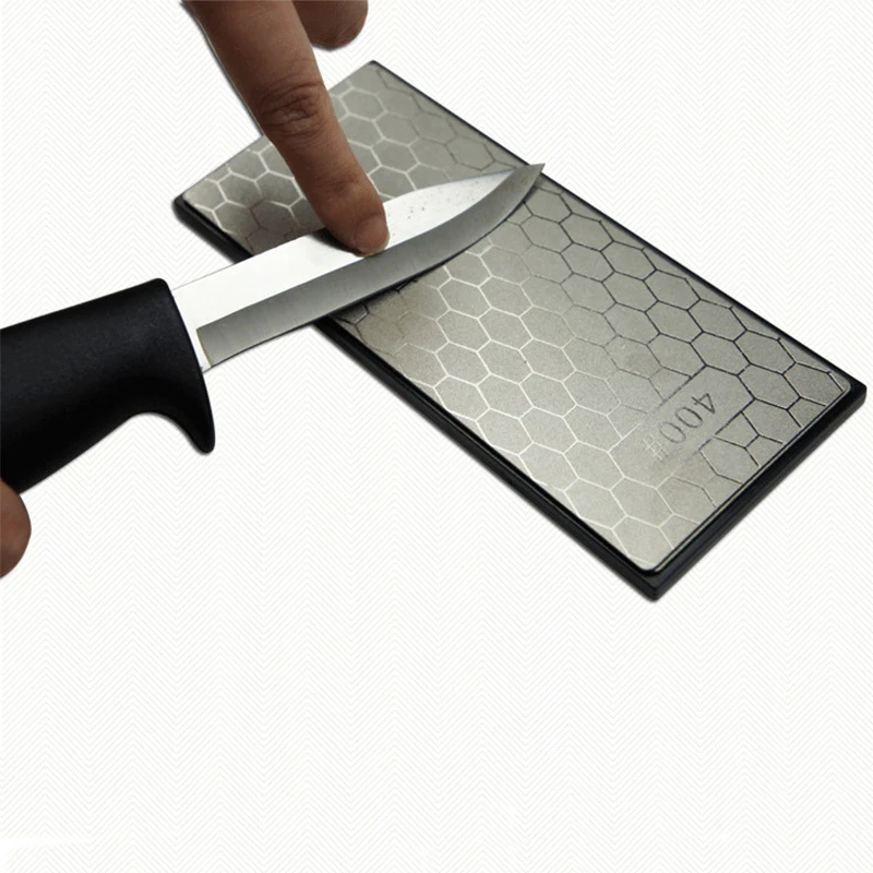 Professional Thin Diamond Knife Mills Stone Whetstone Disc 400 With EVA Non slip Mat knife