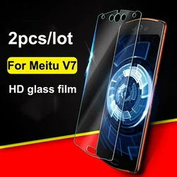На Алиэкспресс купить стекло для смартфона 2pcs for meitu v7 phone glass tempered film for meitu v7 v 7 mp1801 protective film screen protector glass film for meituv7