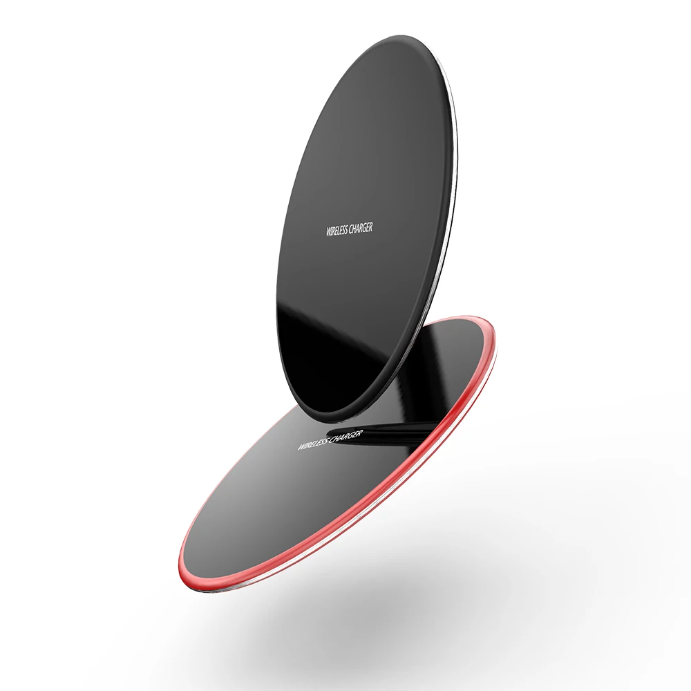 

Original R-JUST Portable Wireless Charging Charger Pad for iPhone X 8 8 Plus Galaxy Note 8 S9 S8 S8 Plus S7 Edge