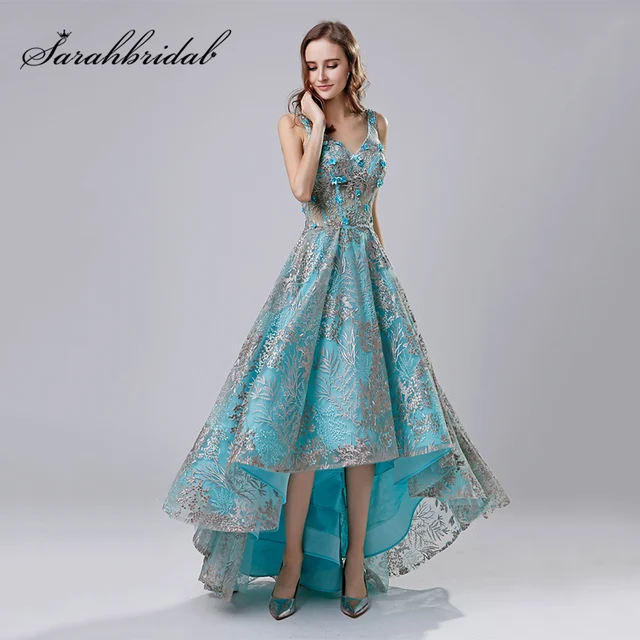 2018 Short Fashion Lace Appliques Evening Dresses High Low V Neck Graduation Party Dress Vintage 2018 Short Fashion Lace Appliques Evening Dresses High Low V Neck Graduation Party Dress Vintage